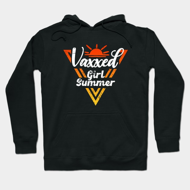 Vaxxed Girl Summer Hoodie by BethTheKilljoy